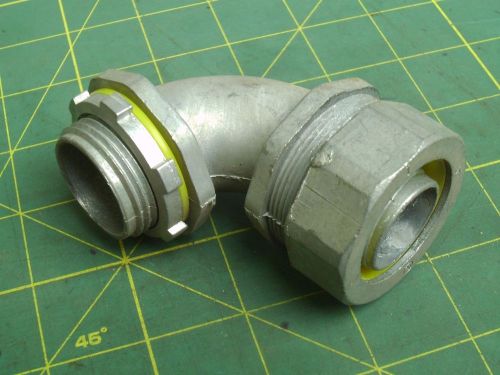 1&#034; liquid tight connector 90 degree fitting (qty 1) #57081 for sale