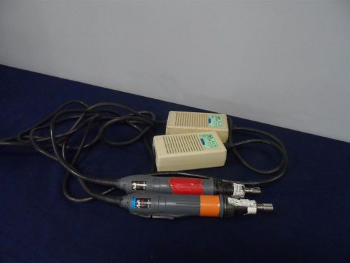 ASA-4500S Precision Electric MINI SCREWDRIVER With APS-35A Power Supply Lot 2x