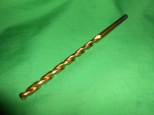 Precision QC-91G  9/32 &#034; PARABOLIC FLUTE Taper Length Drill Bit TIN