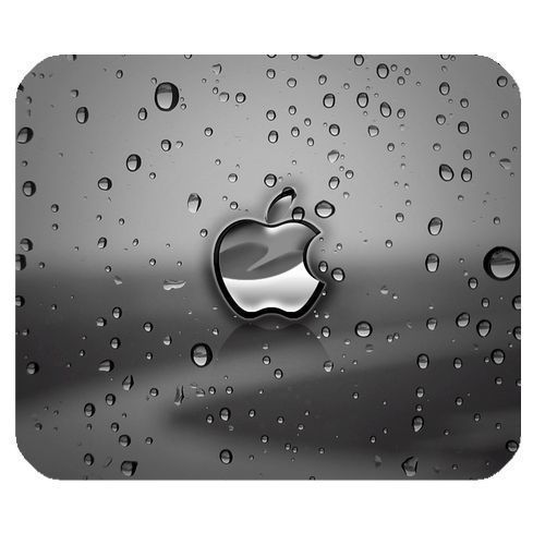 New Mousepad Raindrop Apple Mac Computer On Anti Slip FOR Gift