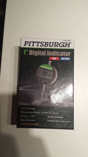 Pittsburgh 1&#034; SAE/Metric Digital Indicator