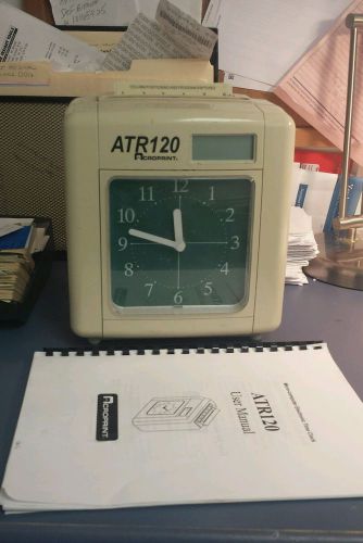 Acroprint Automatic Top Loading Time Clock ATR 120 | 3 3/8&#034; Card