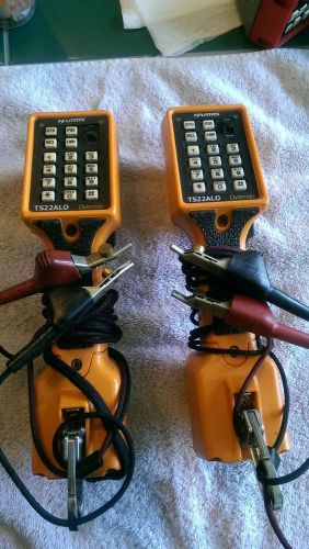 2 harris ts22al speakerphone butt sets for sale
