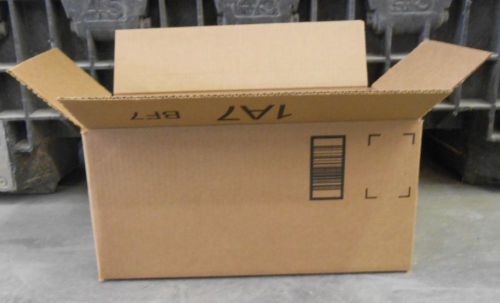 25 - 14.5x8x7 SHIPPING BOXES CORRUGATED-PACKING-MOVING-CARTONS-MAILING  - 1A7