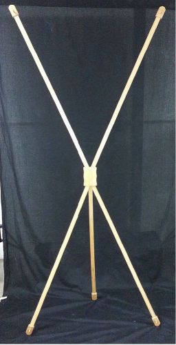 Bamboo X banner stand