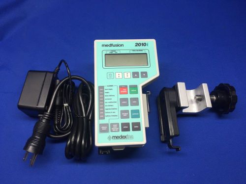 Medfusion 2010i Syringe Pump, Calibrated, Certified, New Battery, Warranty