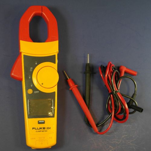 Fluke 334 Clamp Meter, Excellent condition with Screen Protector and Probes