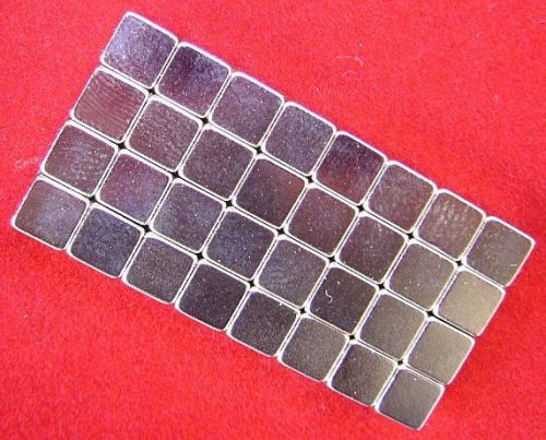 32 n48 neodymium magnets - 3/16&#034; x 3/16&#034; x 3/16&#034; - cube for sale