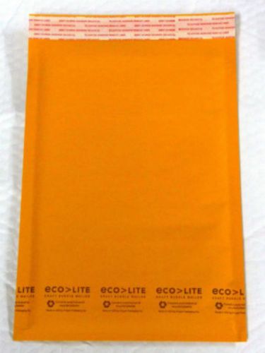 ECOLITE KRAFT BUBBLE MAILERS PADDED ENVELOPES #2 8.5&#034; X 12&#034; - BOX OF100 COUNT