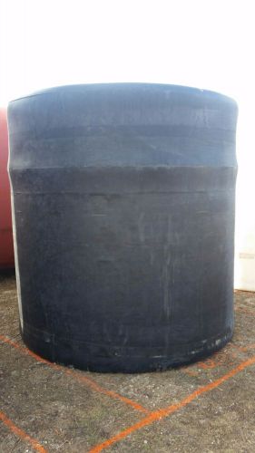 5,500 Gallon Vertical Flat Bottom Plastic (Polyethylene) Storage Tank, Used