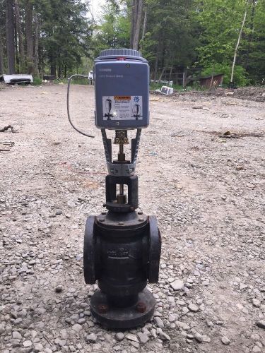 Used Siemens SKD 62 3 In. Electronic Water Valve
