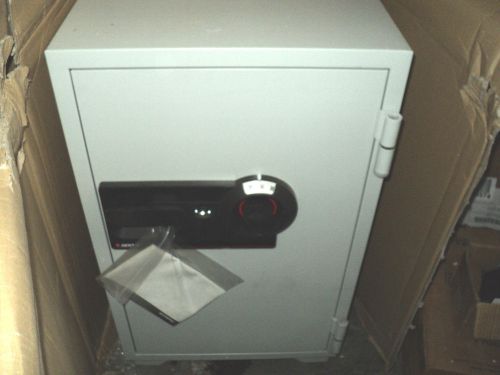 SENTRY SAFE S6370 Commercial Fire Safe, 3 cu ft, Light Gray ,can`t open the door
