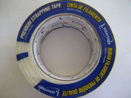 (3265.) Premium Strapping Tape 1.87&#034; x60 yds Made in USA
