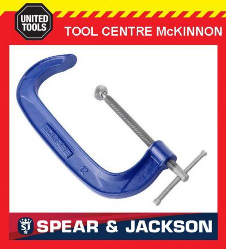2 x eclipse by spear &amp; jackson – 8” / 200mm g-clamp for sale