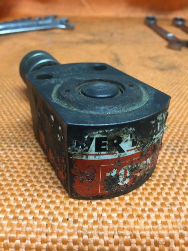 SPX Power Team PT 12AG 10 Ton Hydraulic Cylinder Jack Low Profile Button Head