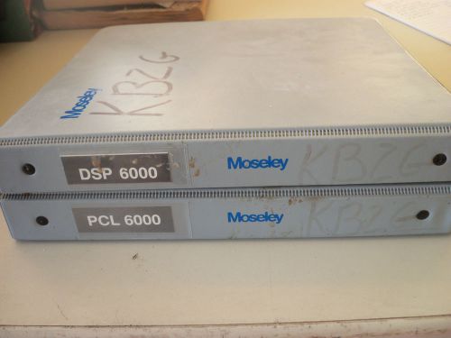 Moseley DSP6000/PCL6000 User manuals