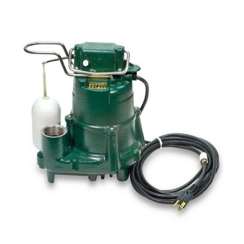 Zoeller 1/2 HP Sump Pump Home Repair Dewatering Water Problems