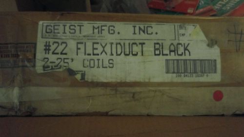 Geist MFG #22 Flexiduct Black 2-25&#039; Coils