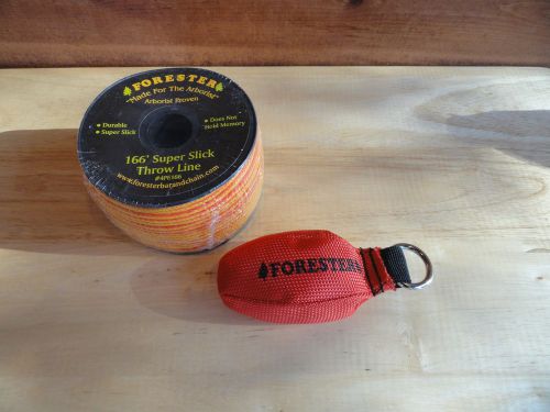 Arborist Tree Workers Throw Line Kit 1-11 OZ Weight Bag And 166&#039; Of Throw Line