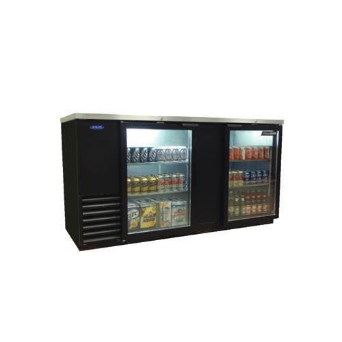 Nor-Lake NLBB69-G AdvantEDGE Refrigerated Back Bar Storage Cabinet two-section