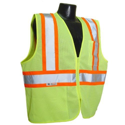 Radians sv225-2zgm-3x polyester mesh economy class-2 fire retardant vest with for sale