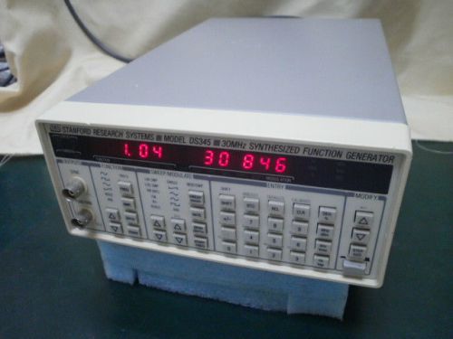 SRS DS345 30MHz Synthesized Function Generator,Standard Research Systems,Use4024