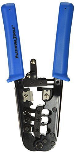 Platinum Tools Platinum 12503C All-In-One Modular Plug Crimp Tool. Clamshell.