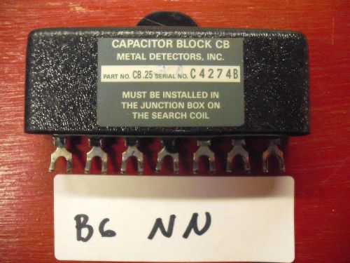 Metal Detectors Inc. CB.25 Capacitor Function Block CB-25