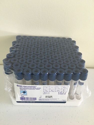BD K2 EDTA 10.8 mg Blood Collection Tubes - 100