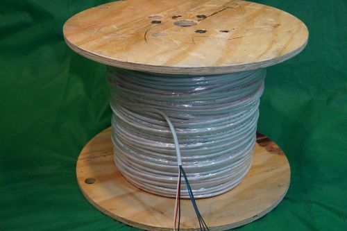 Lake cable p1812c 18awg 12c 7 strand bare copper wire, cmp white cable, 2000 ft. for sale