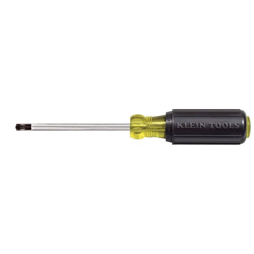 Klein Tools 732-4 4&#034; Fixed Blade #1 Combo Tip Driver Screwdriver