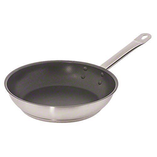 Pinch (fryx-10)  9-1/2&#034; excalibur-coated stainless steel fry pan for sale