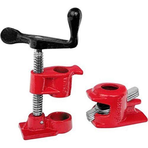3/4&#034; wood gluing pipe clamp set heavy duty pro woodworking cast iron for sale