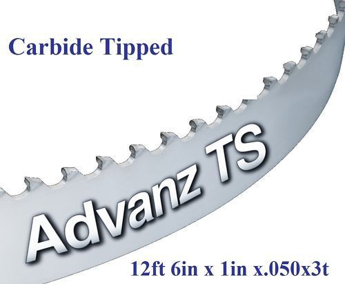 12&#039; 6&#034; (150&#034;) x 1&#034; x 3t carbide tipped bandsaw blade! for sale