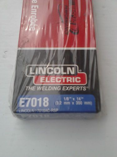 Lincoln Electric brand weldingStick Electrode 1/8&#034; E7018 5LBS