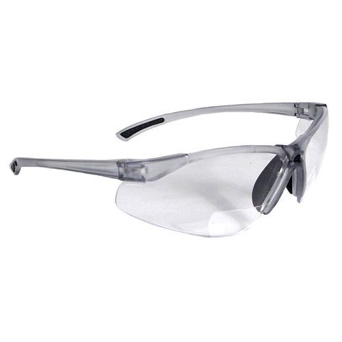 Radians c2-115 bi-focal clear safety reading glasses w/ +1.5 diopter *free ship* for sale