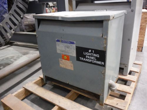 30 KVA Square D Transformer 480 to 480Y /277 V. 3 PHASE, 30T76H, 33349-50112-006