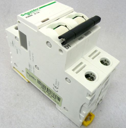 New Schneider small IC65N 2P D1A air circuit breaker switch