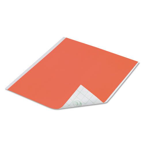 Tape Sheets, Orange, 6/Pack