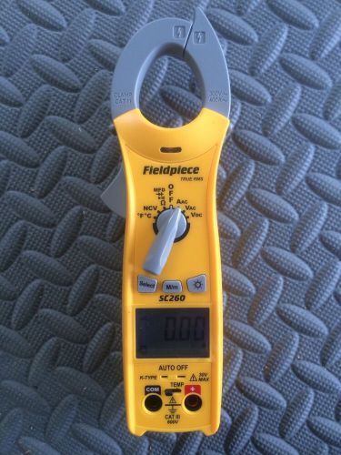 Fieldpiece SC260 Compact Clamp Meter with True RMS &amp; Magnetic Hanger
