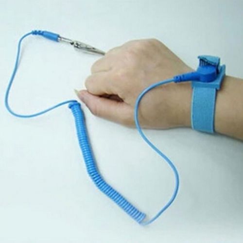 Anti static esd wrist strap discharge band grounding prevent static shock im for sale