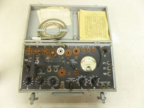 Tube Tester I-177-B, Signal Corps, army radio, military radio, ham radio