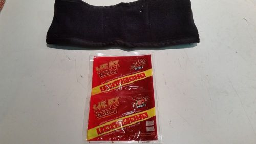 HEAT FACTORY 1760-BK Headband,Black,Universal. Comes with 2 heat packs