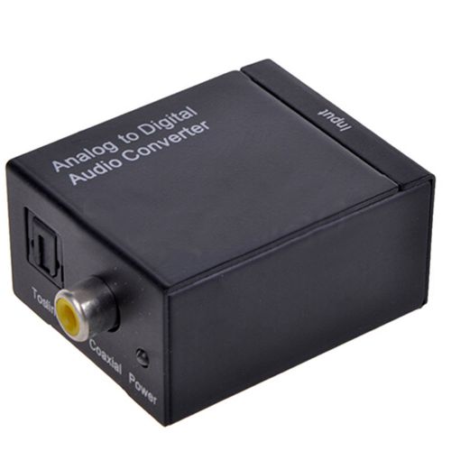 New durable analog rca digital audio converter for dvd speaker eu plug for sale
