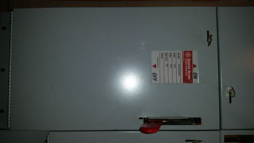 Ge ads32200hs twin 100 amp 240 volt 3 phase fused panelboard switch for sale