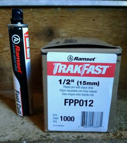 ITW Ramset FPP012s fuel cell and pin kit.  For use in Ramset Trakfast 1100, 1200