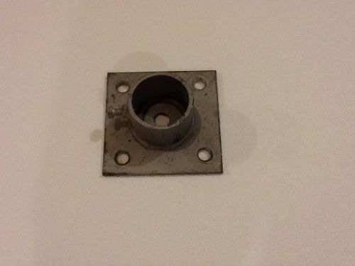 Floor flange railing structural fitting for 2&#034; nominal pipe for sale