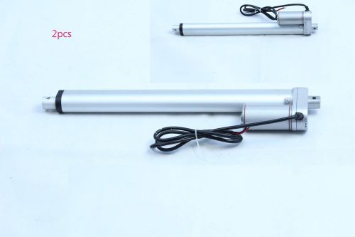 Linear Actuator 8&#034; inch Stroke Heavy Duty 12 V. DC 225 Pound Max Lift set of 2