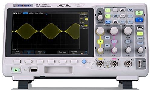Siglent technologies sds1102x lcd digital oscilloscope, 100 mhz for sale