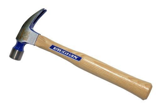 Vaughan 99 16-Ounce Professional Rip Hammer, Smooth Face, White Hickory Handle.